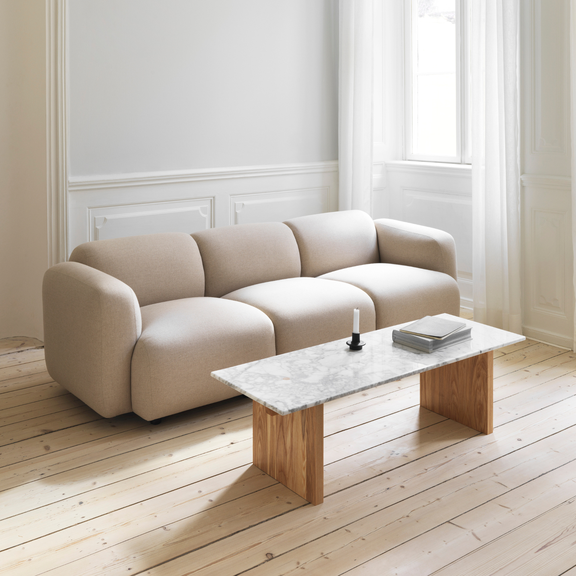 Solid Coffee Table